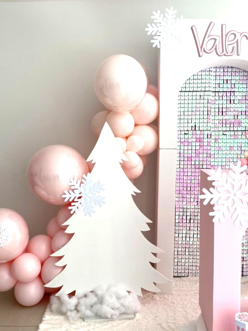 Árbol En Madera blanco
