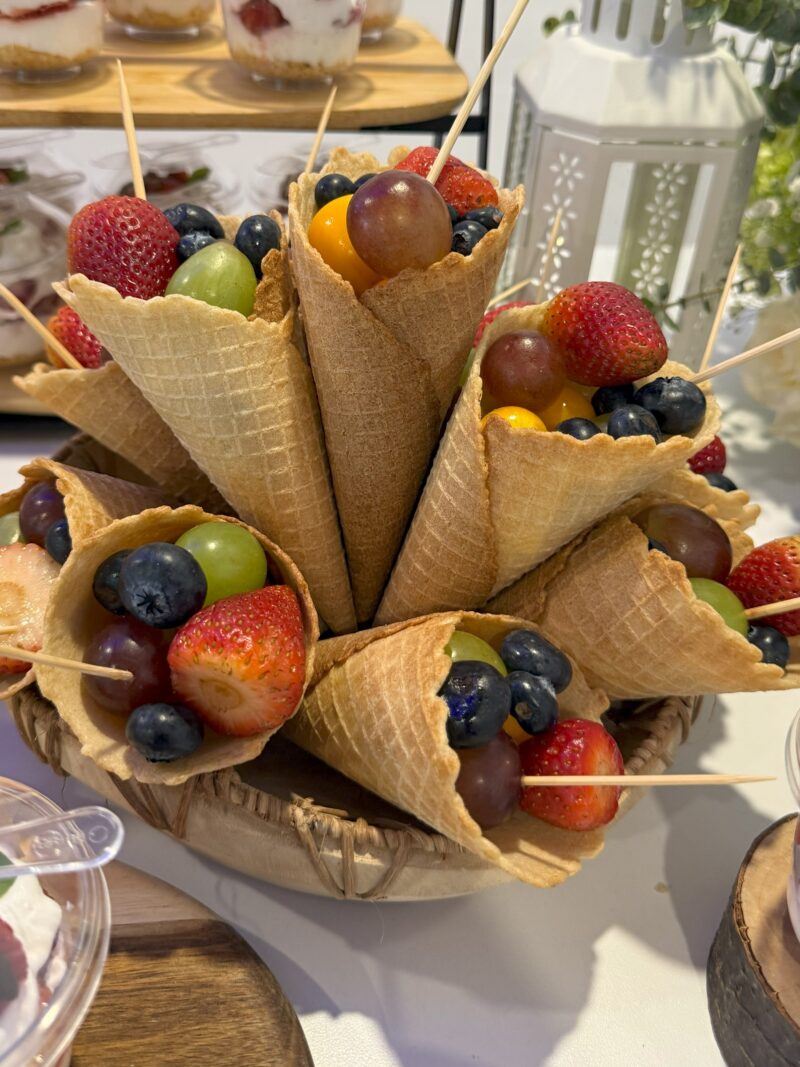 Cono de frutas