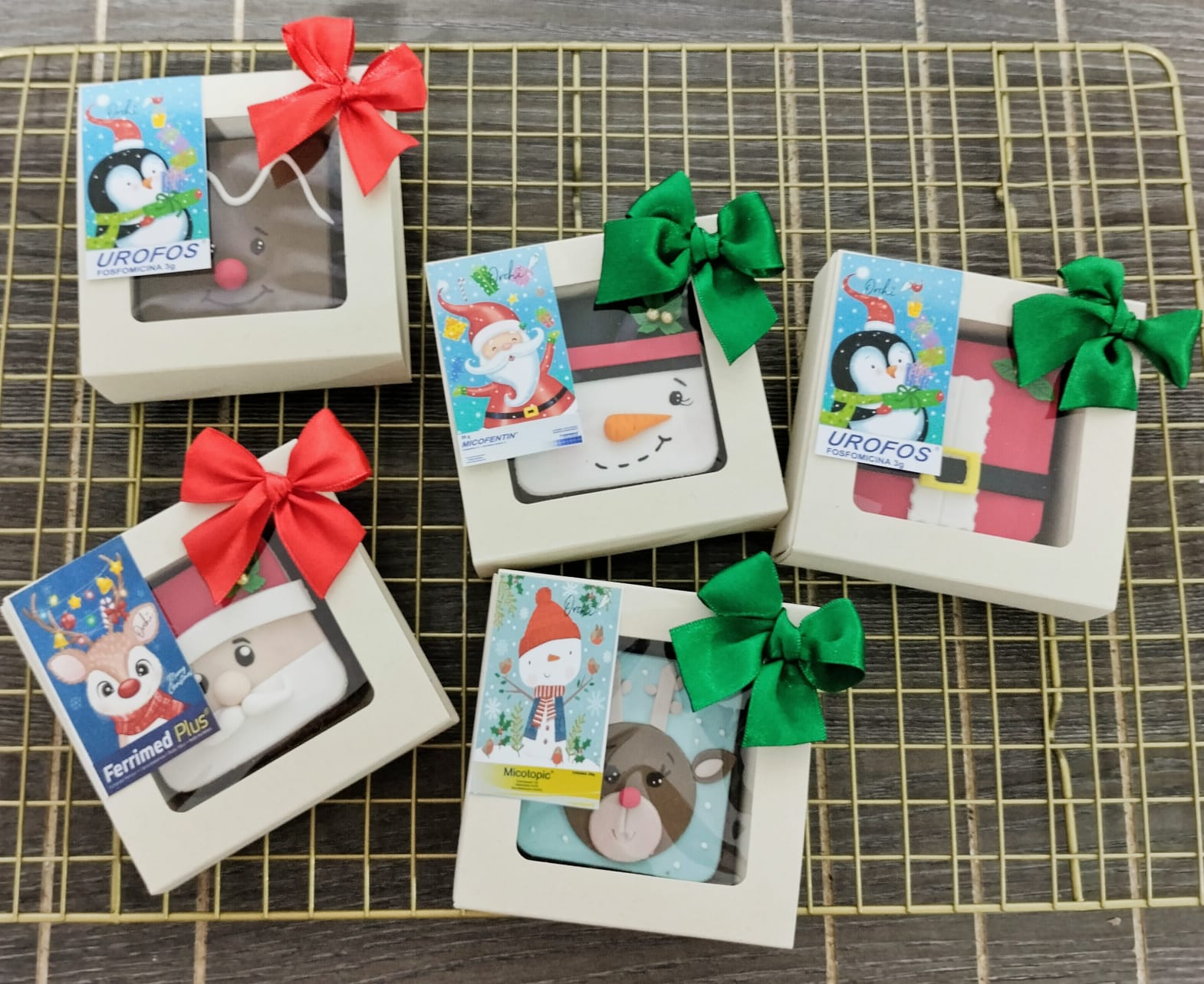 Caja de Brawni Navideño 6 cm