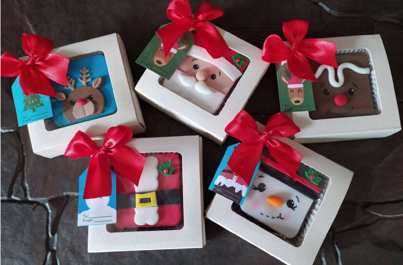 Caja de Brawni Navideño 6 cm - Imagen 2
