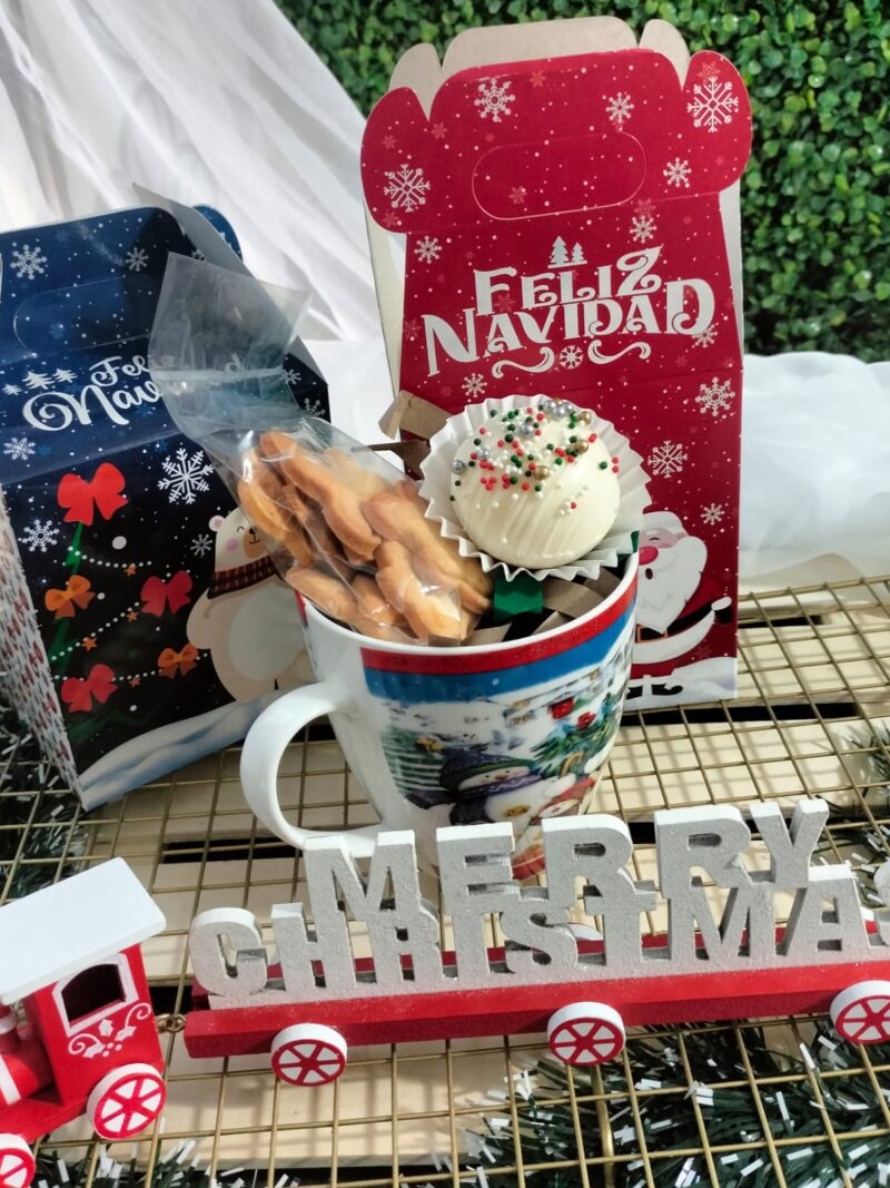 Cajita Mug Navideño