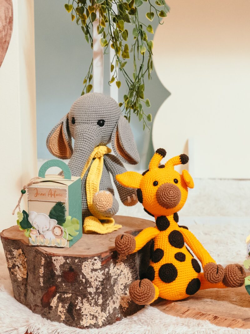 Jirafa & Elefante Tejidos