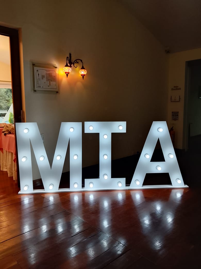 Letras Iluminadas 100 cm