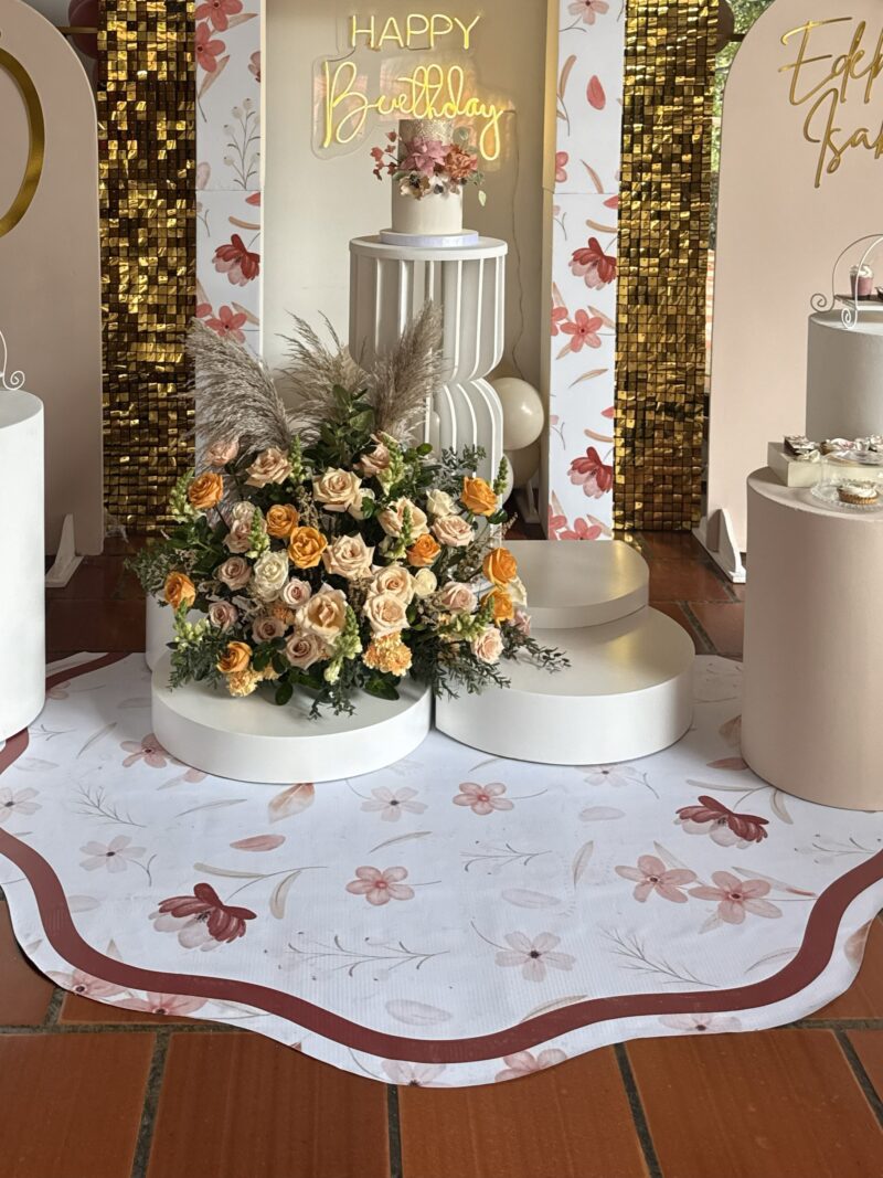 Piso en Banner diseño personalizado