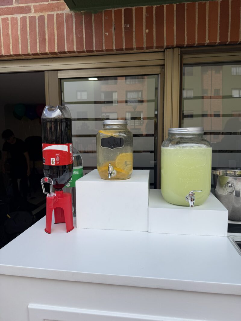 Estación Refrescante de Bebidas