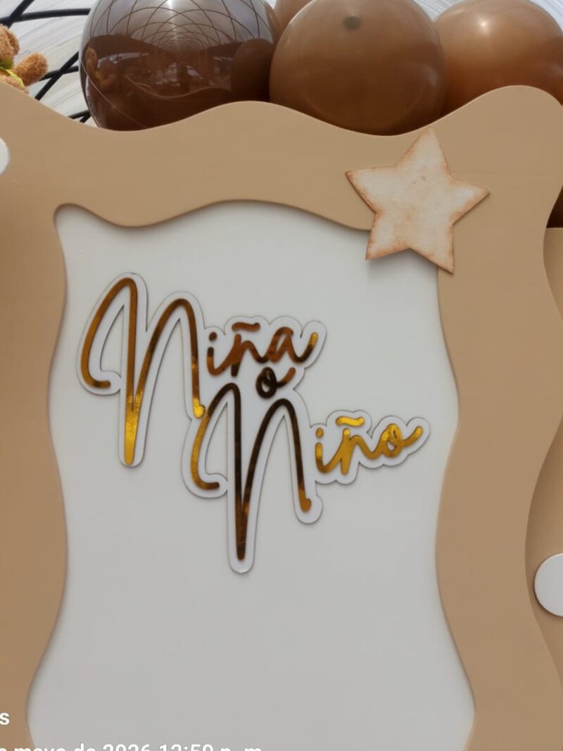 Aviso Niño o Niña dorado