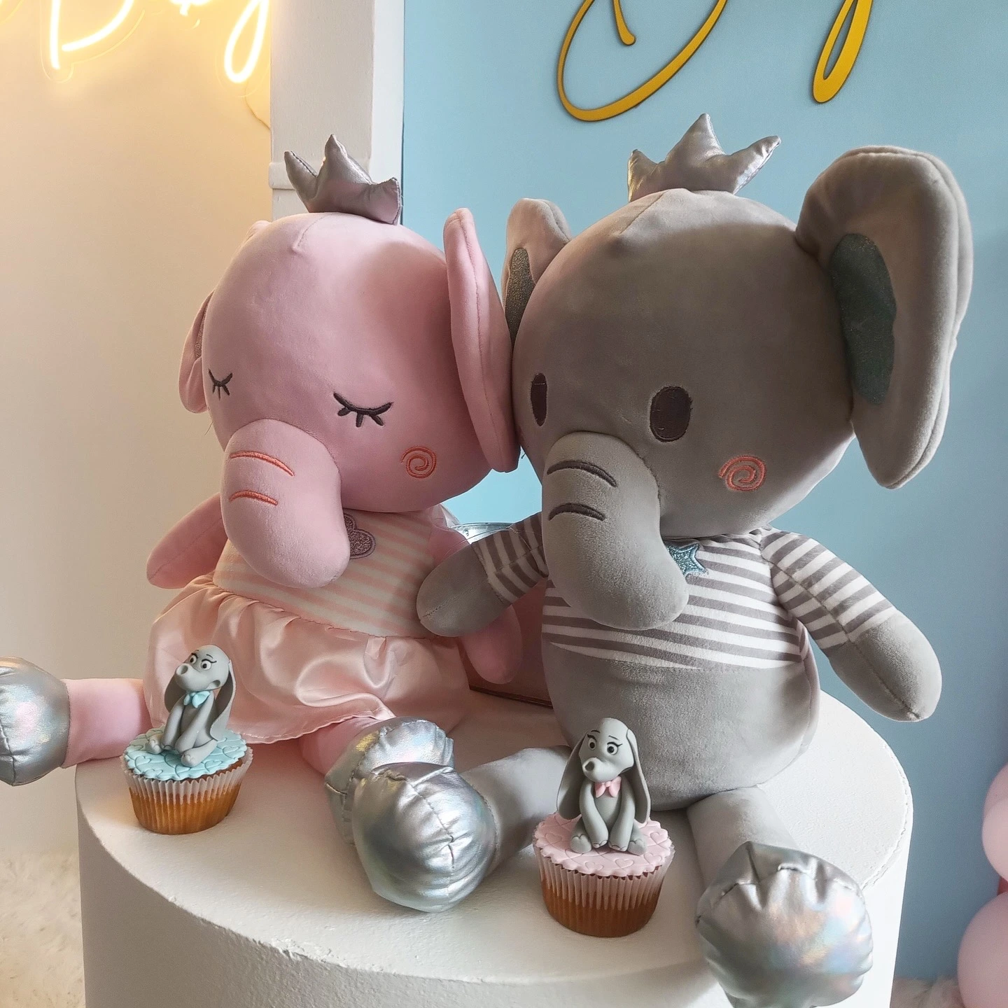 Elefantes de Peluches x 2 und - Imagen 2