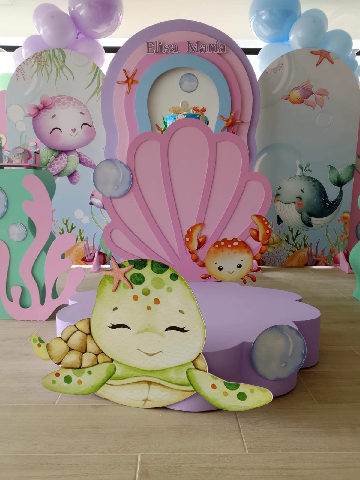 Set muñecos bajo el mar x 7 und - Imagen 2