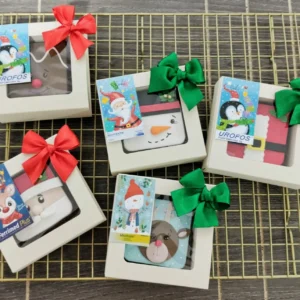 Caja de Brownie Navideño 6 cm - La Vittoria Celebraciones