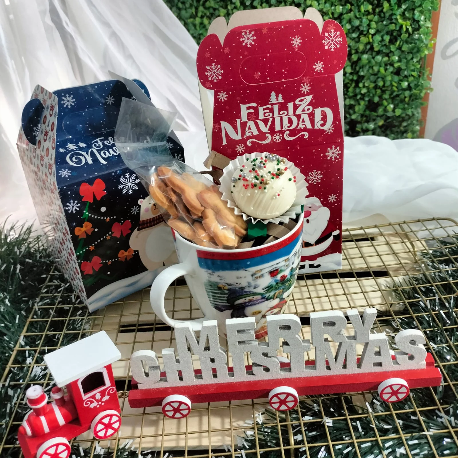 Cajita Mug Navideño - La Vittoria Celebraciones