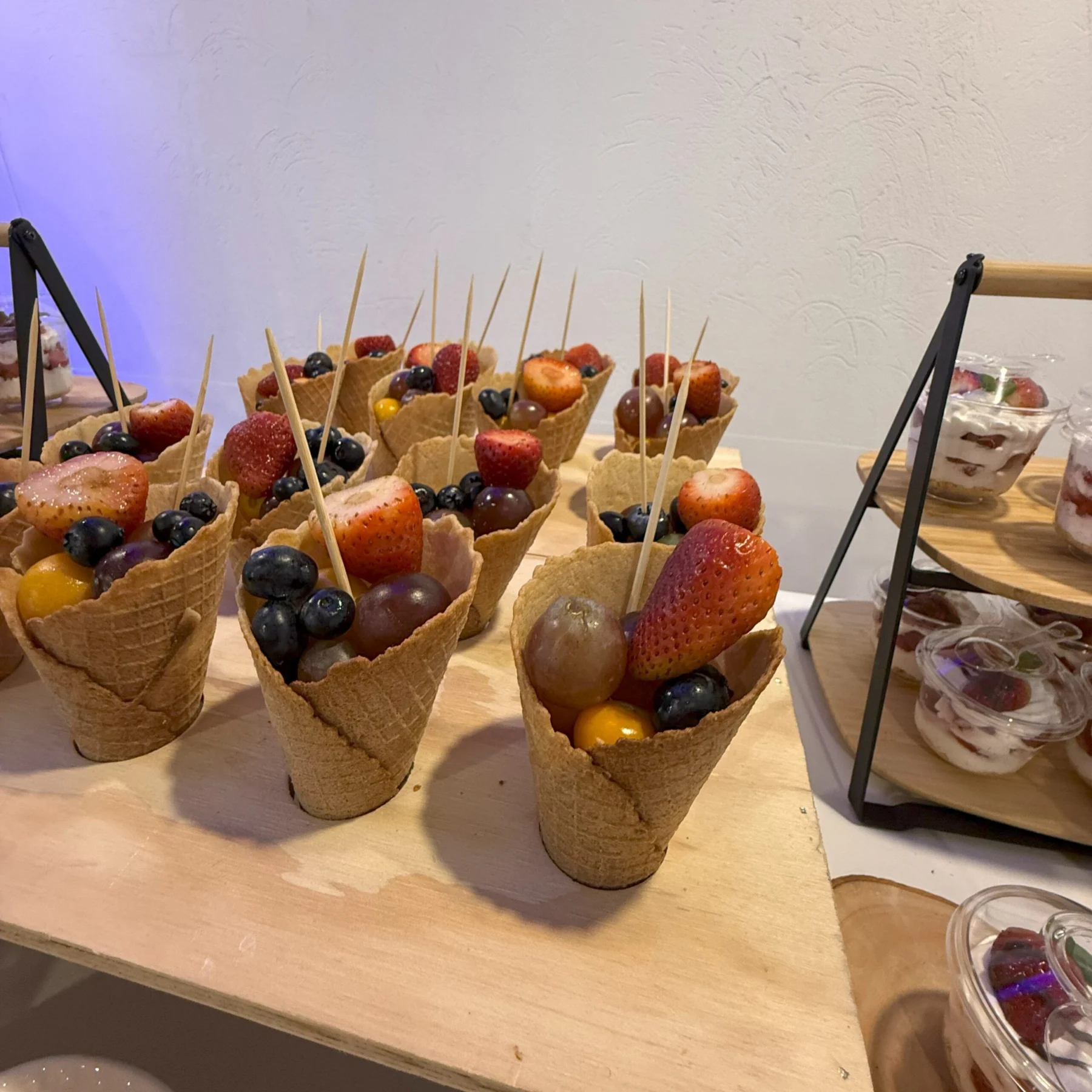 Cono de frutas - detalle 1 - La Vittoria Celebraciones