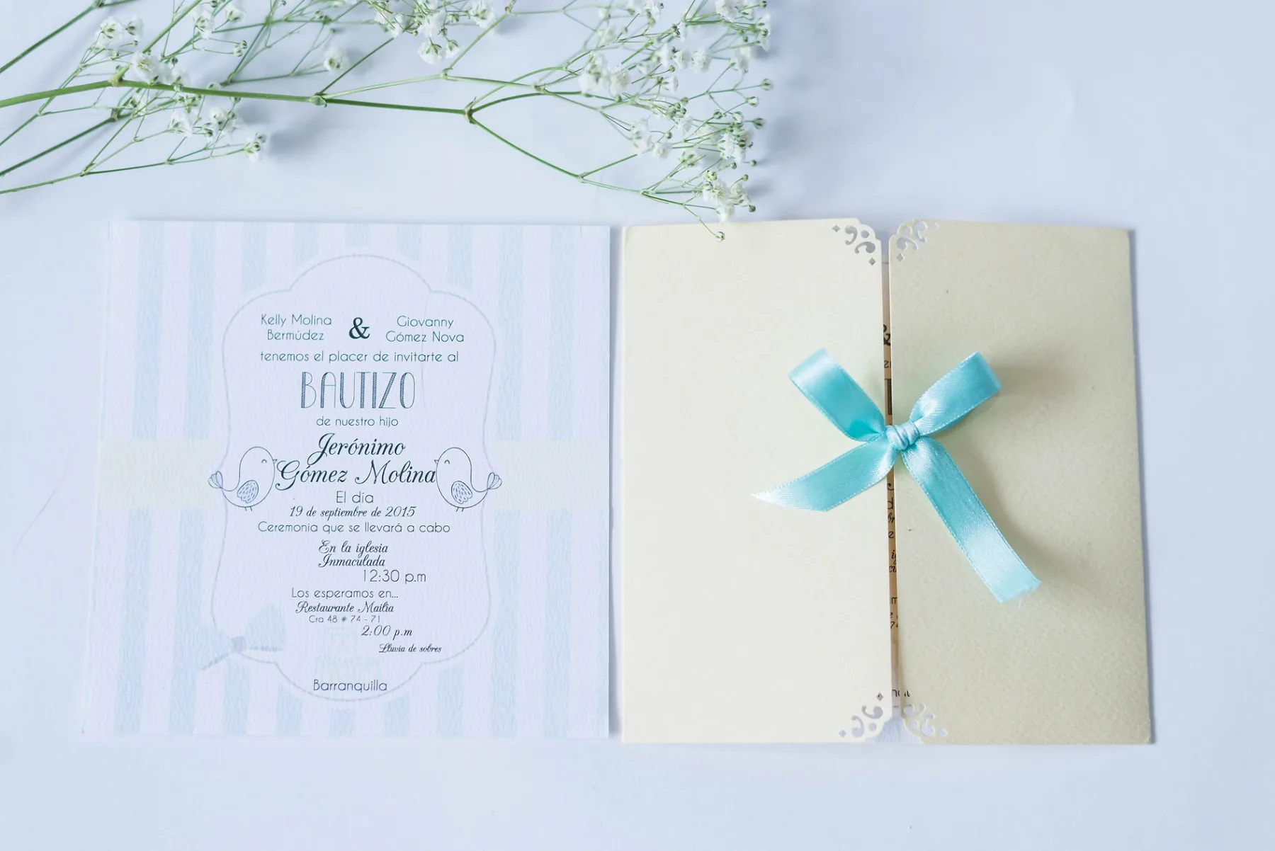 Invitación plus docena - detalle 2 - La Vittoria Celebraciones