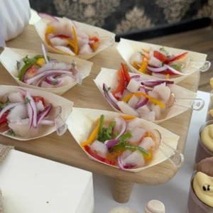 Mini Ceviche Peruano - La Vittoria Celebraciones