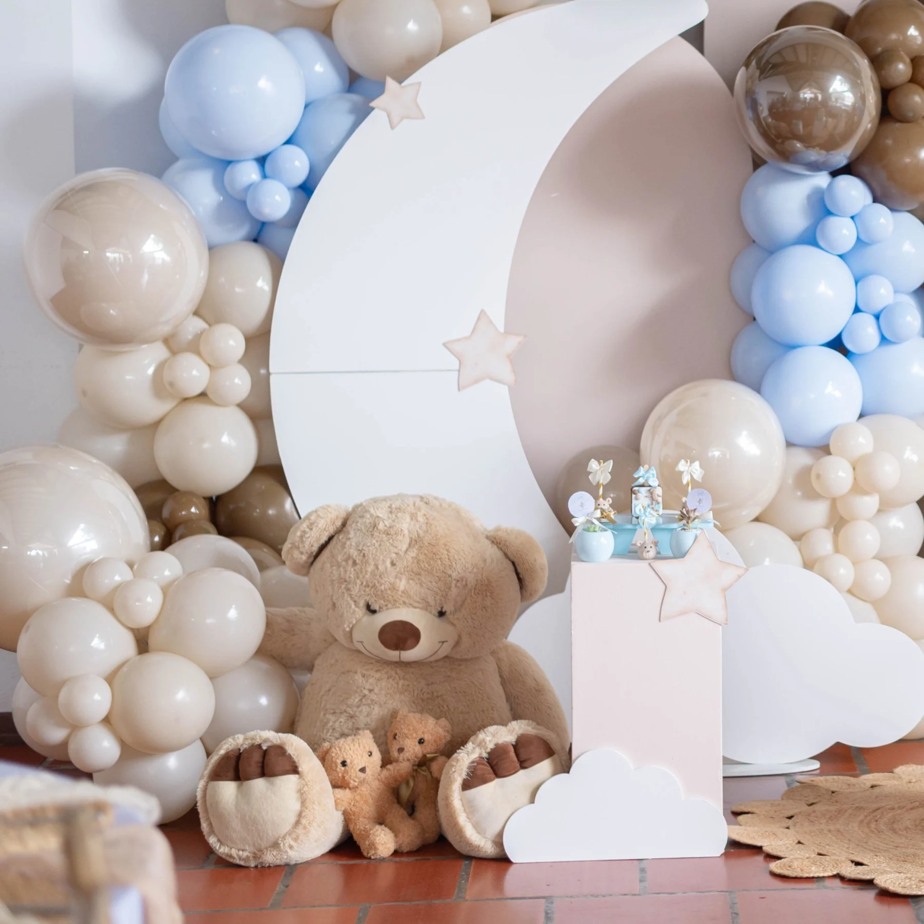 Oso de Peluche 70 cm - detalle 2 - La Vittoria Celebraciones